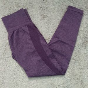 NVGTN Purple Contour Seamless Leggings (small)